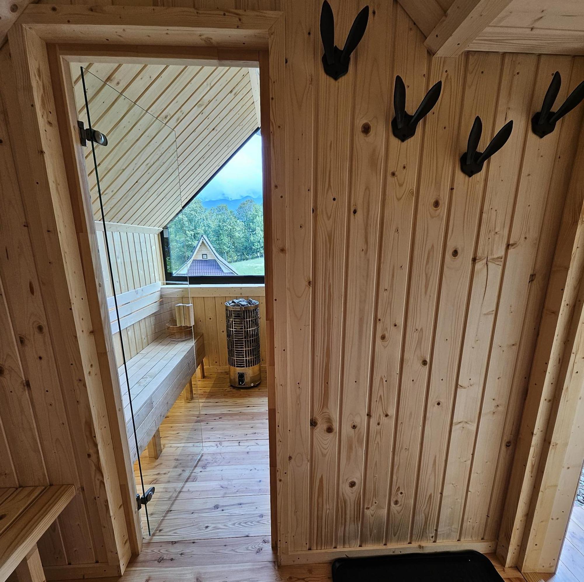 Goralska Chatka 2 Highland Cottage - Split Ac, Jacuzzi, Sauna, Private Parking, Mountains View, Garden, Zakopane Luaran gambar