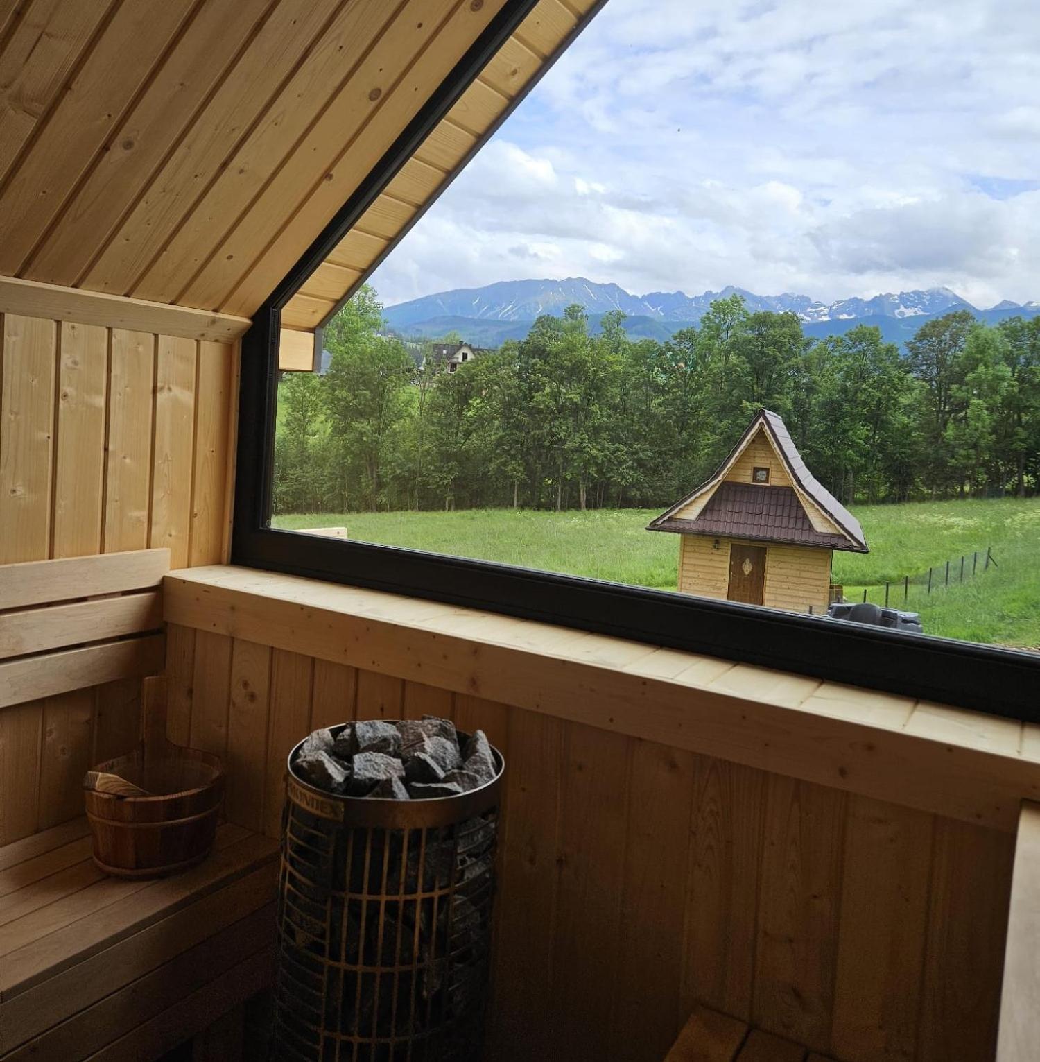 Goralska Chatka 2 Highland Cottage - Split Ac, Jacuzzi, Sauna, Private Parking, Mountains View, Garden, Zakopane Luaran gambar