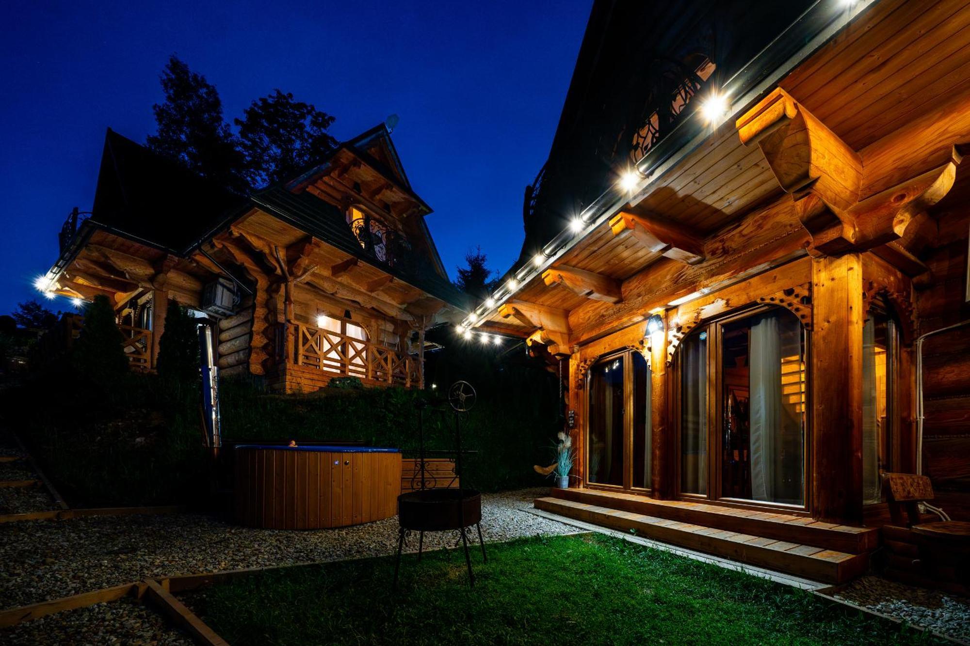 Goralska Chatka 2 Highland Cottage - Split Ac, Jacuzzi, Sauna, Private Parking, Mountains View, Garden, Zakopane Luaran gambar