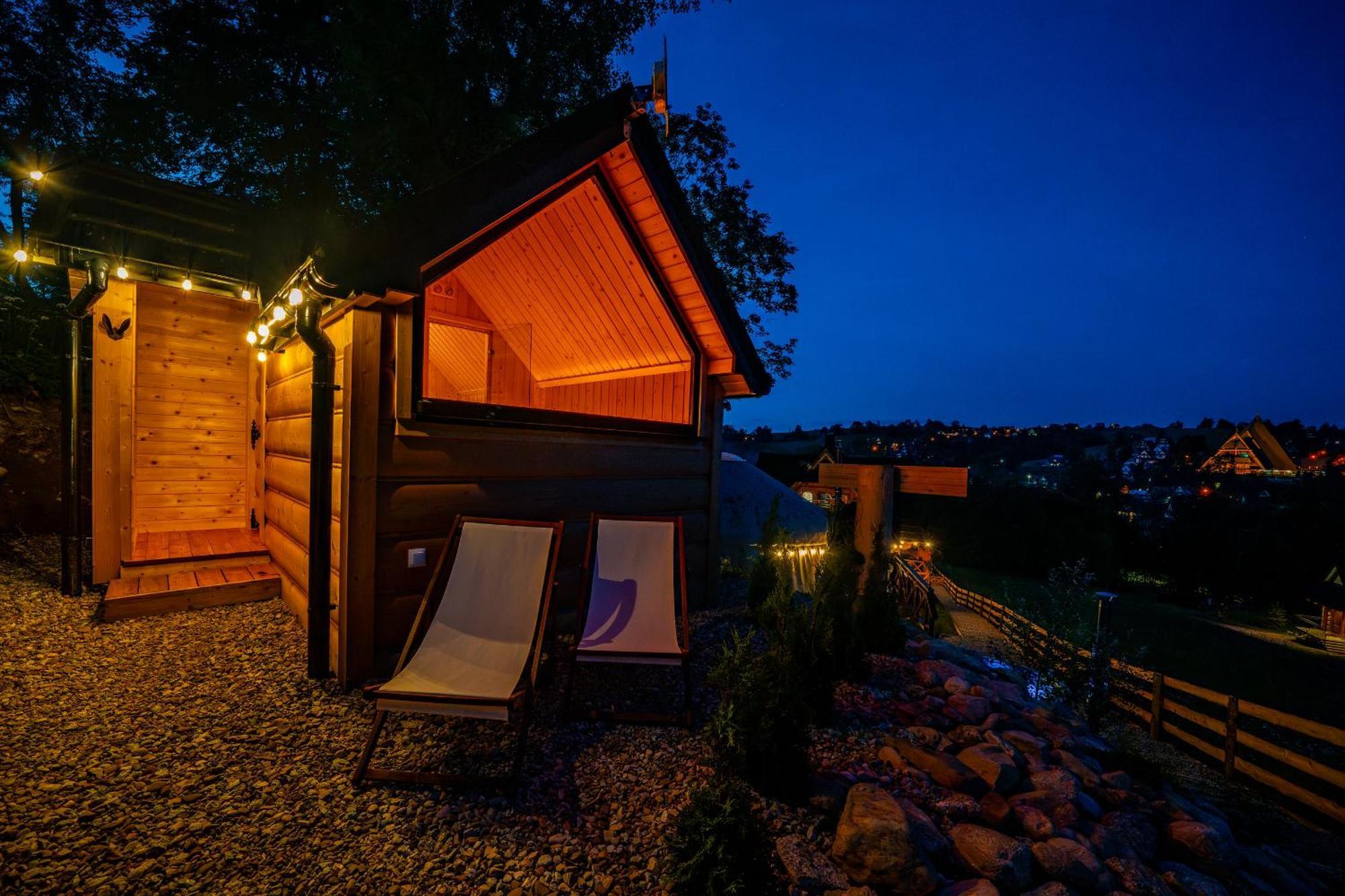 Goralska Chatka 2 Highland Cottage - Split Ac, Jacuzzi, Sauna, Private Parking, Mountains View, Garden, Zakopane Luaran gambar