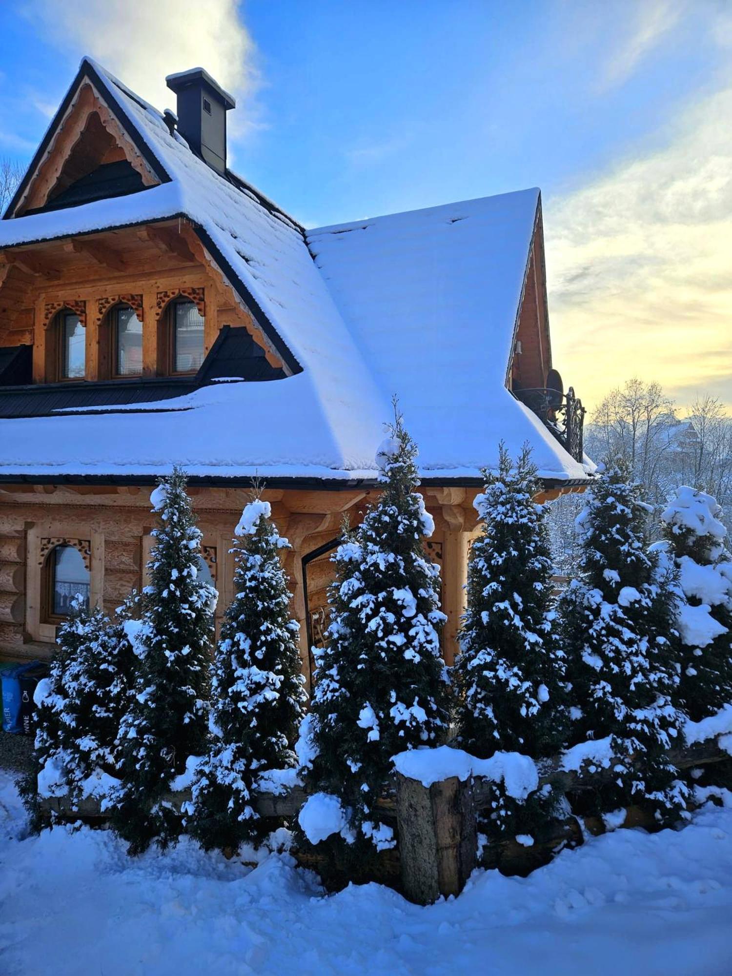 Goralska Chatka 2 Highland Cottage - Split Ac, Jacuzzi, Sauna, Private Parking, Mountains View, Garden, Zakopane Luaran gambar